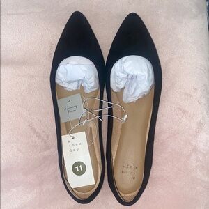 A New Day Women's Black Flats